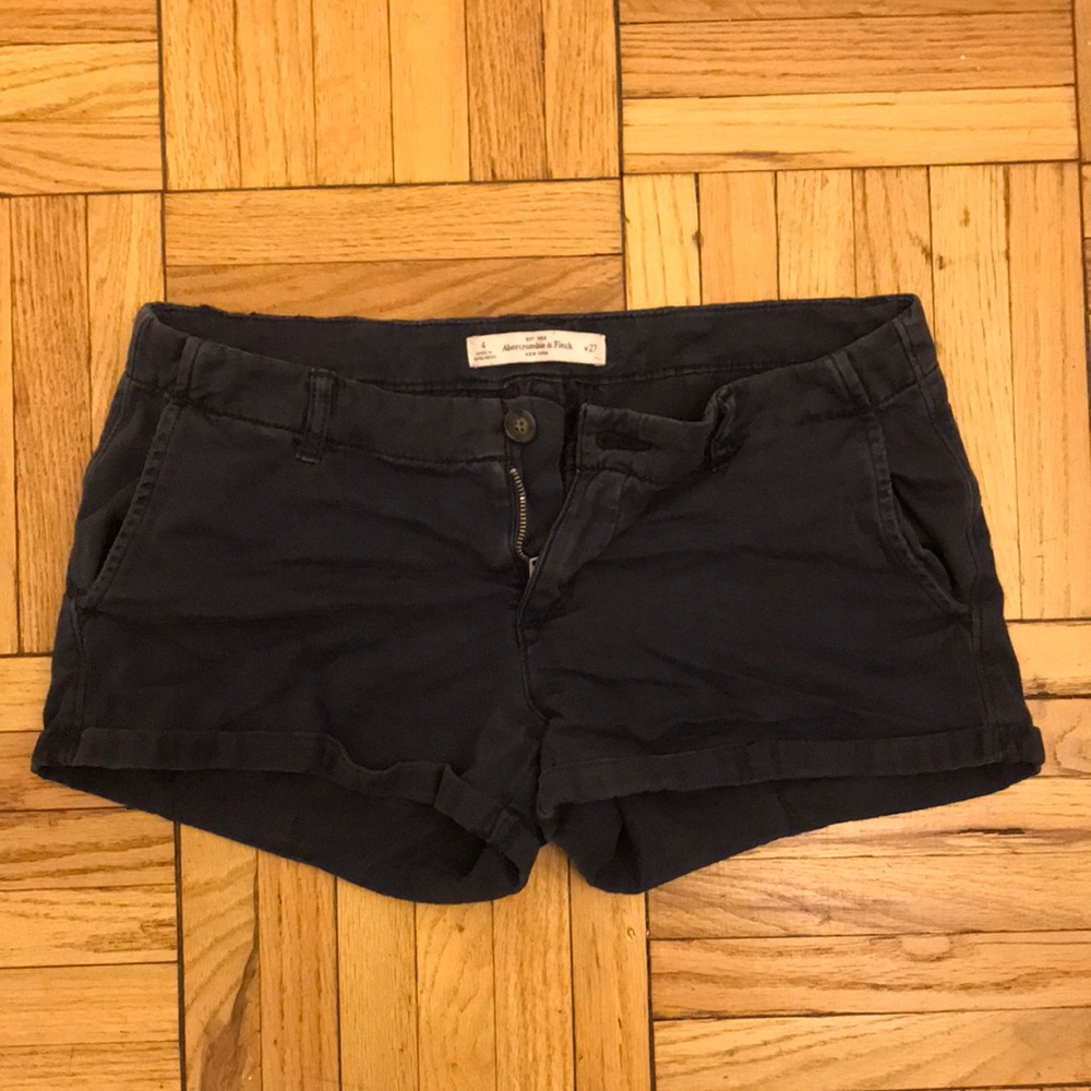 Navy Abercrombie shorts